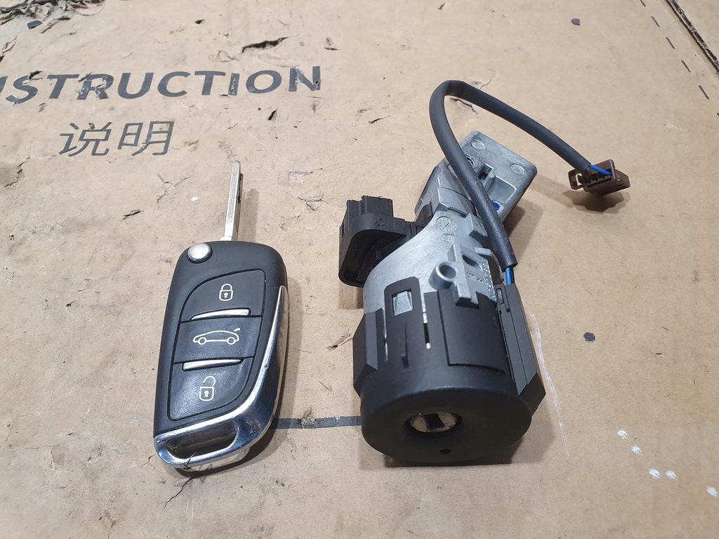 фото №5, Замок запалювання ключ citroen ds4 9663123380