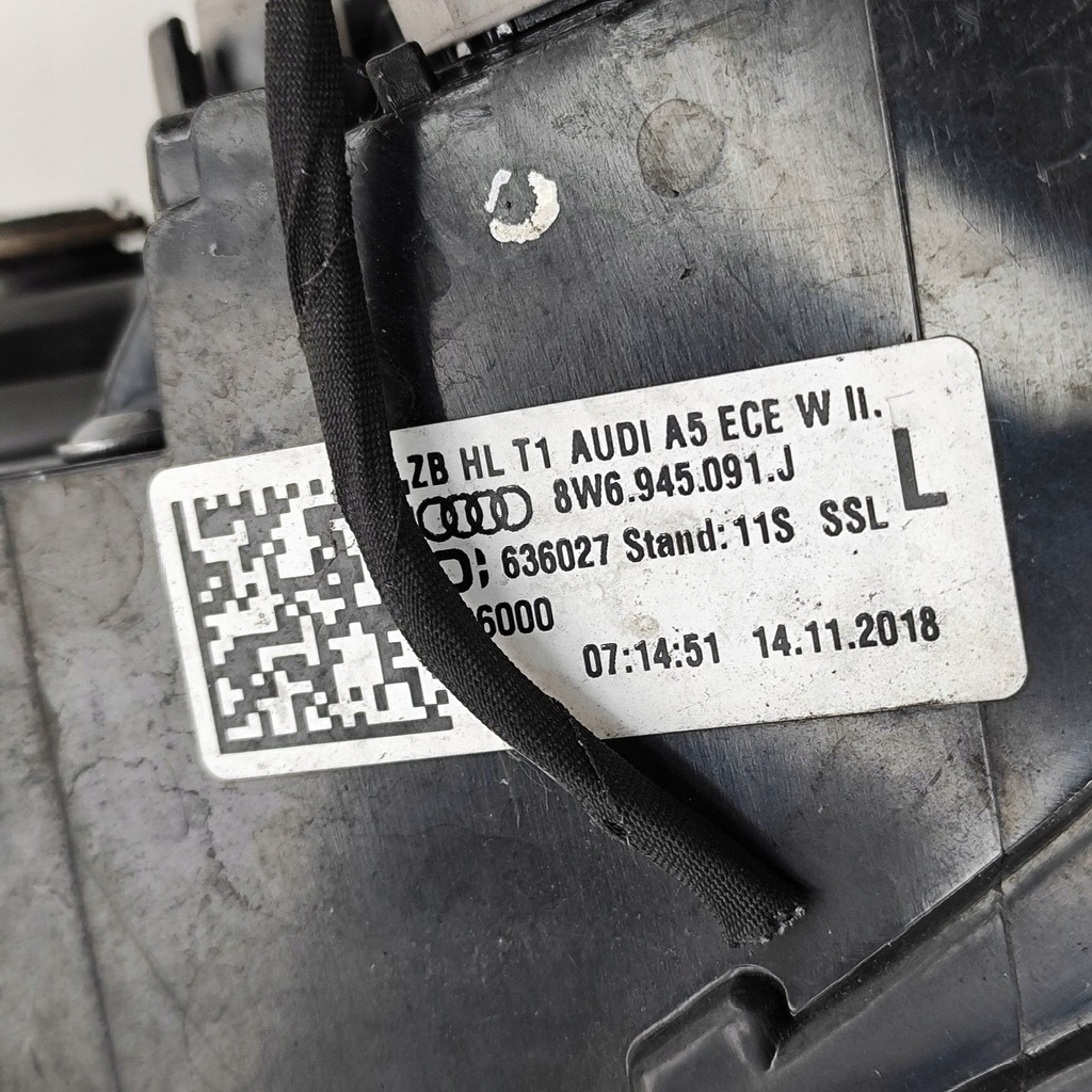 фото №8, Audi a5 2019 левая сторона лампа задняя