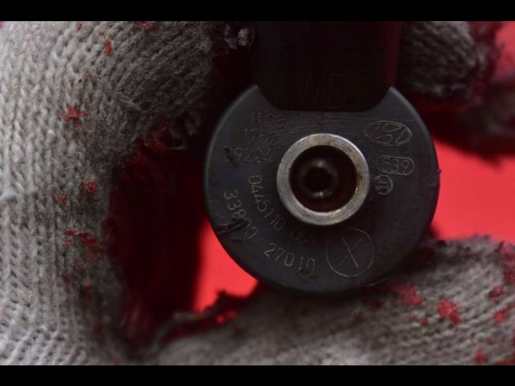 фото №11, Інжектор форсунка test 33800-27010 0445110064 kia carens ii 2.0 crdi 111km