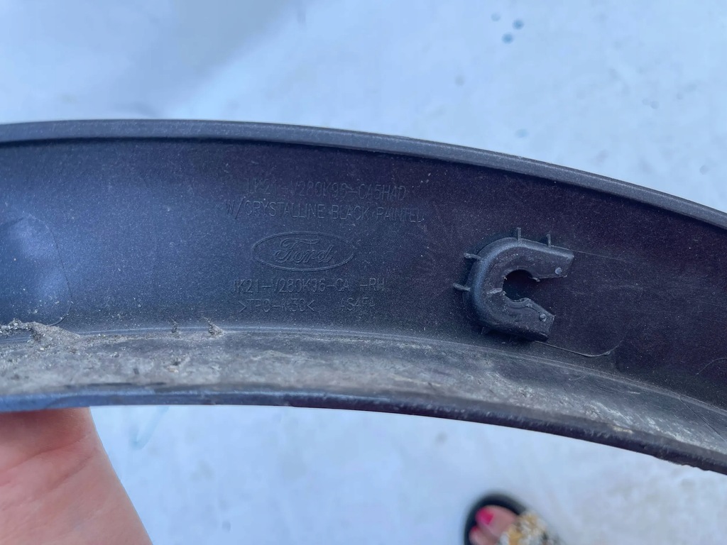 фото №11, Молдинг крила ford transit custom lift 2017 права задня задня jk21v280k96