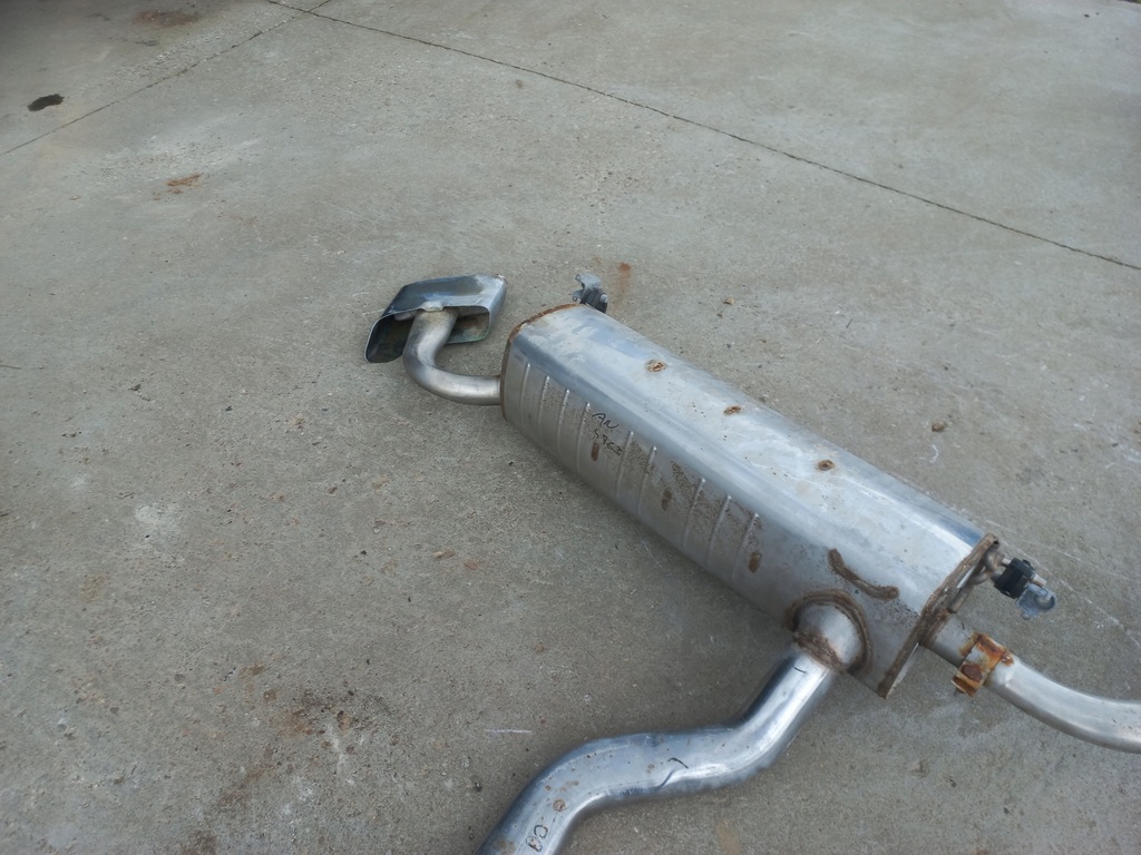 фото №12, Audi q7 4m 15- гаситель труба выхлоп 4m0253611n