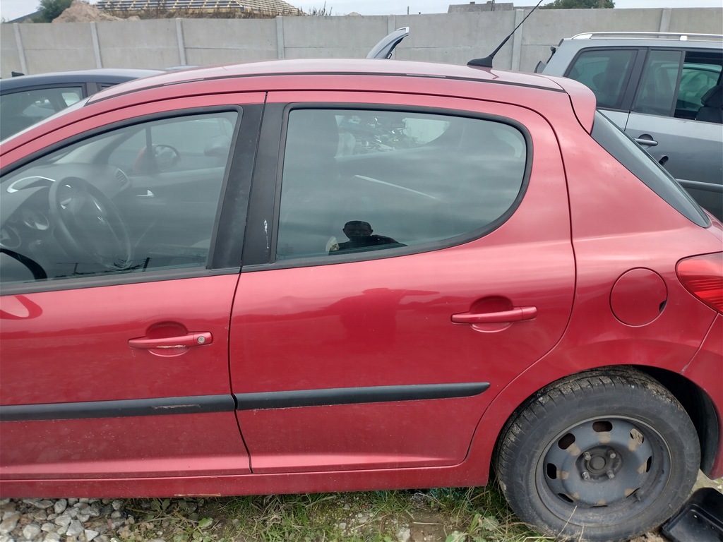 фото №1, Дверь левый задняя левая задние peugeot 207