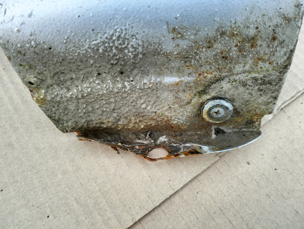 фото №11, Крыло правый перед kia rio ii lata 2005-2011 оригинал серебристый