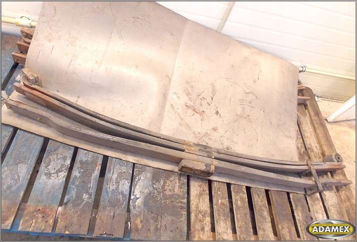 фото №4, Daf fa 45.160 5.9 2001r - рессора левый задняя 3 щетки