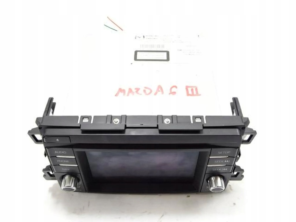 фото №1, Радио gps mazda 6 iii gj