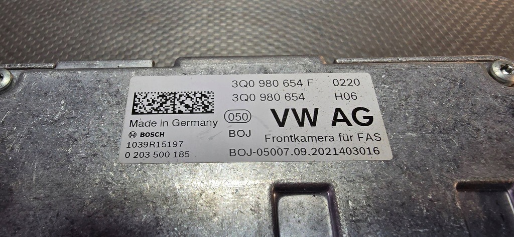 фото №3, Seat alhambra ii 7n 2017 камера скло асистент поперечина руху 3q0980654f