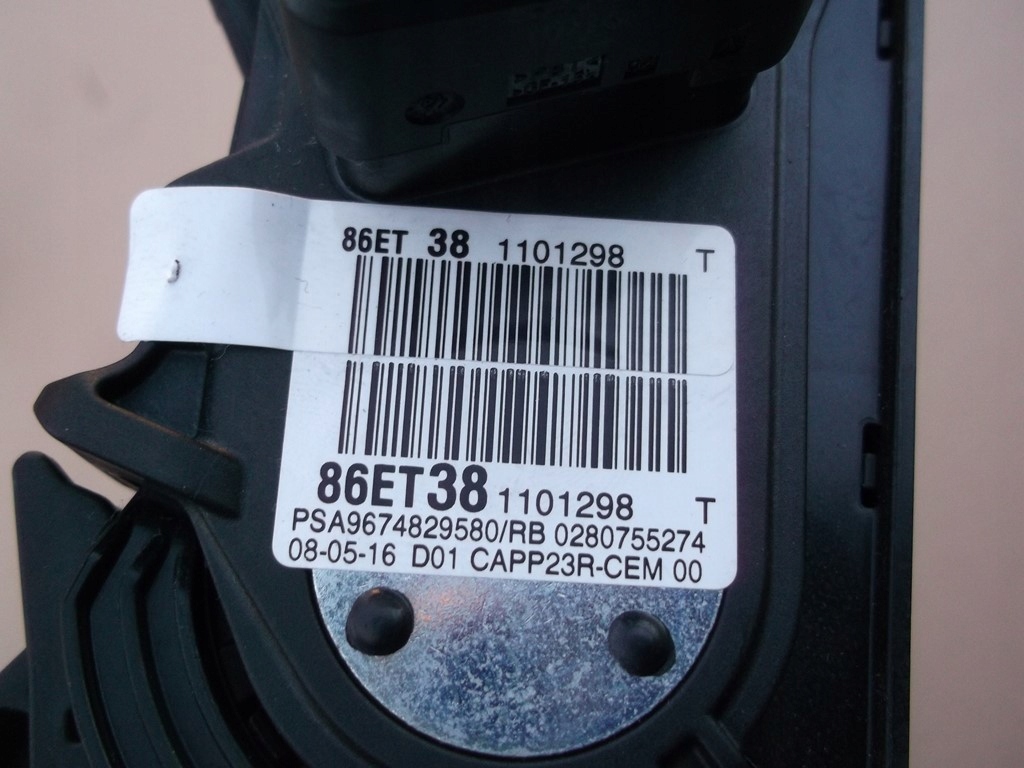 фото №4, Peugeot 308 ii t9 потенциометр педаль газа