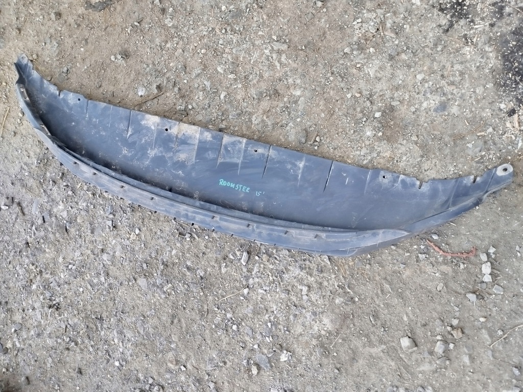 фото №1, Накладка бампера накладка-спойлер передний перед skoda roomster 2015 rok