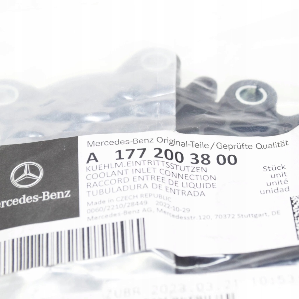 Купить Mercedes-benz e w213 двигатель охлаждающая жидкость water inlet a1772003800 oem