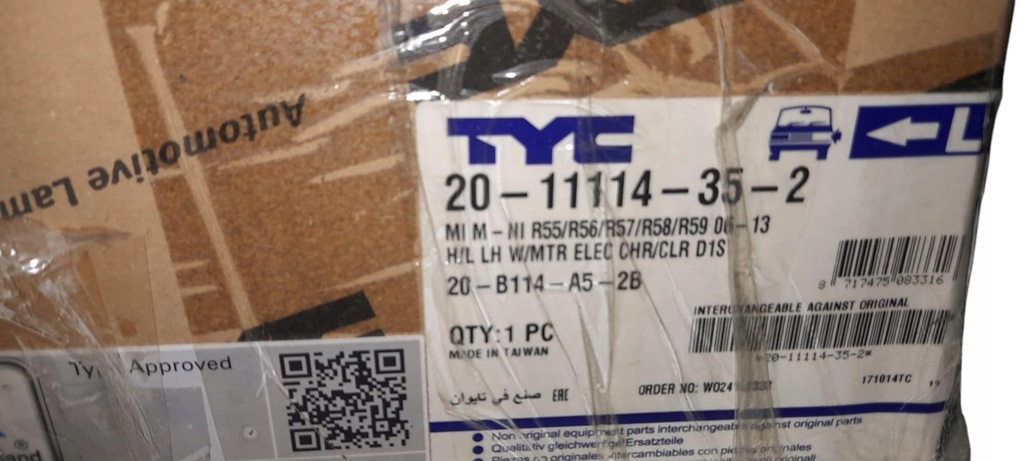 фото №5, Tyc 20-11114-35-2 фара лівий mini mini r56 cooper