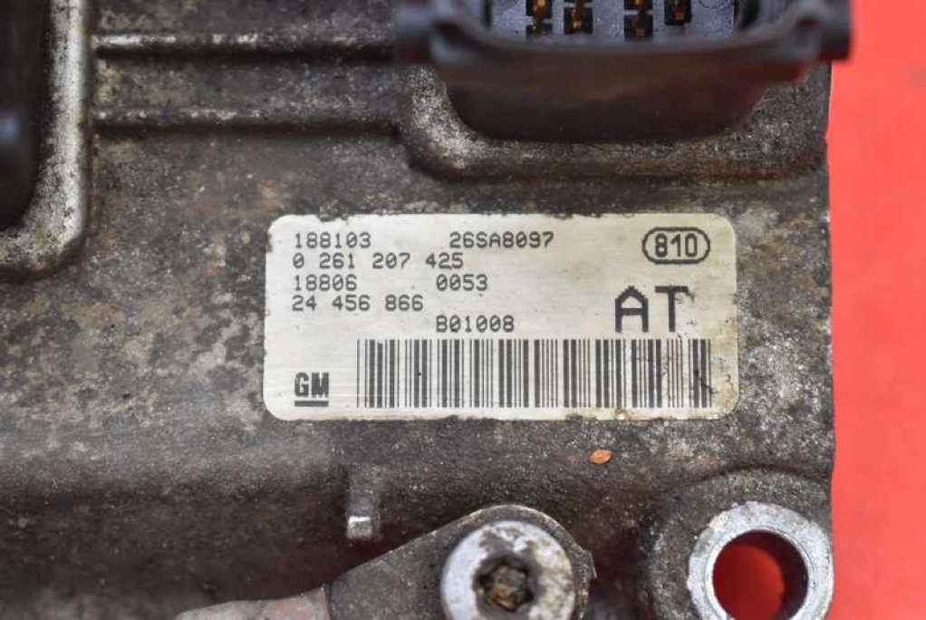 фото №7, Блок керування двигуна 24456866 at 0261207425 opel astra 2 ii g 1.2 16v 75 km