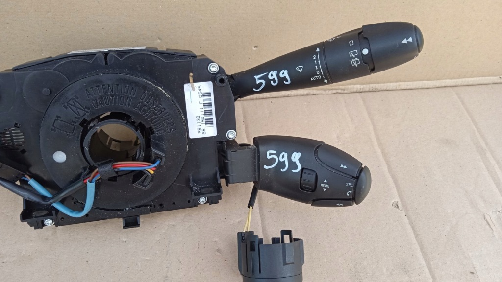 фото №3, Peugeot 207 i fl переключатель комбинированный 96661296xt