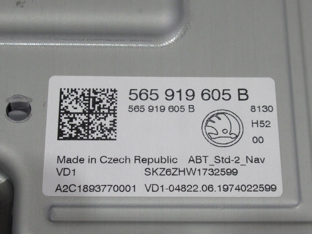 фото №5, Skoda karoq kodiaq экран дисплей 565919605b 565919605b karoq kodiaq