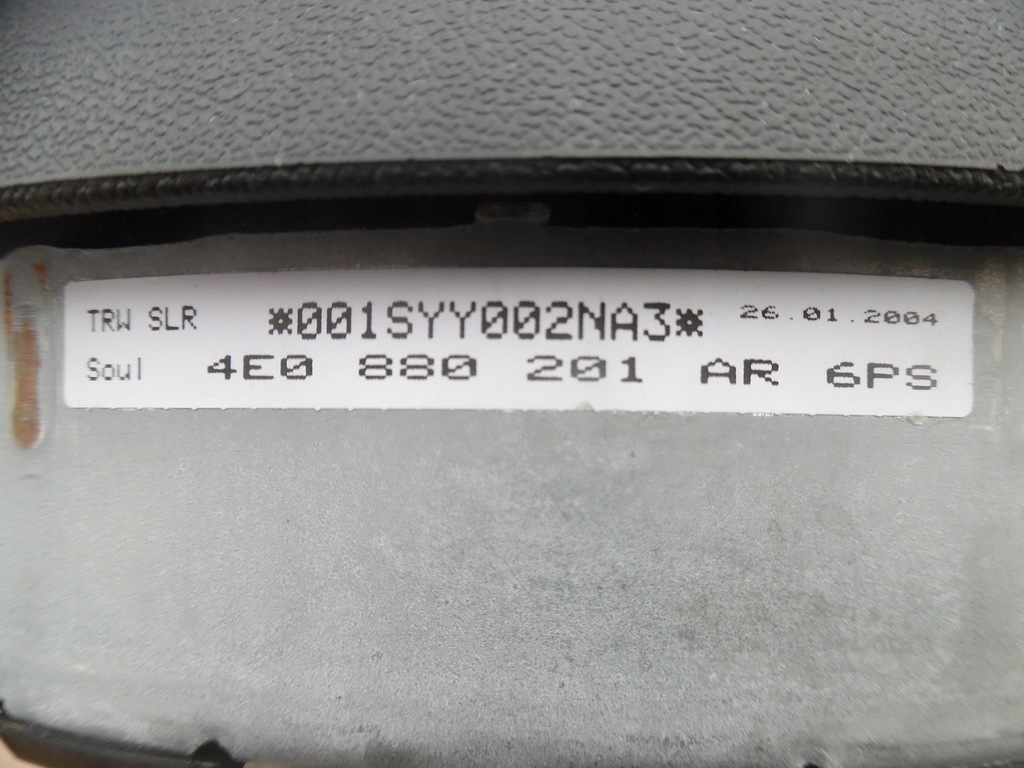 фото №7, Audi a8d3 подушка air bag 4e0880201ar