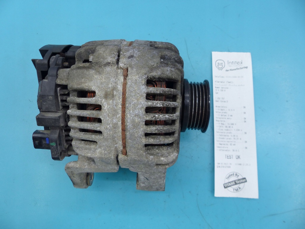 фото №1, Test генератор opel corsa d