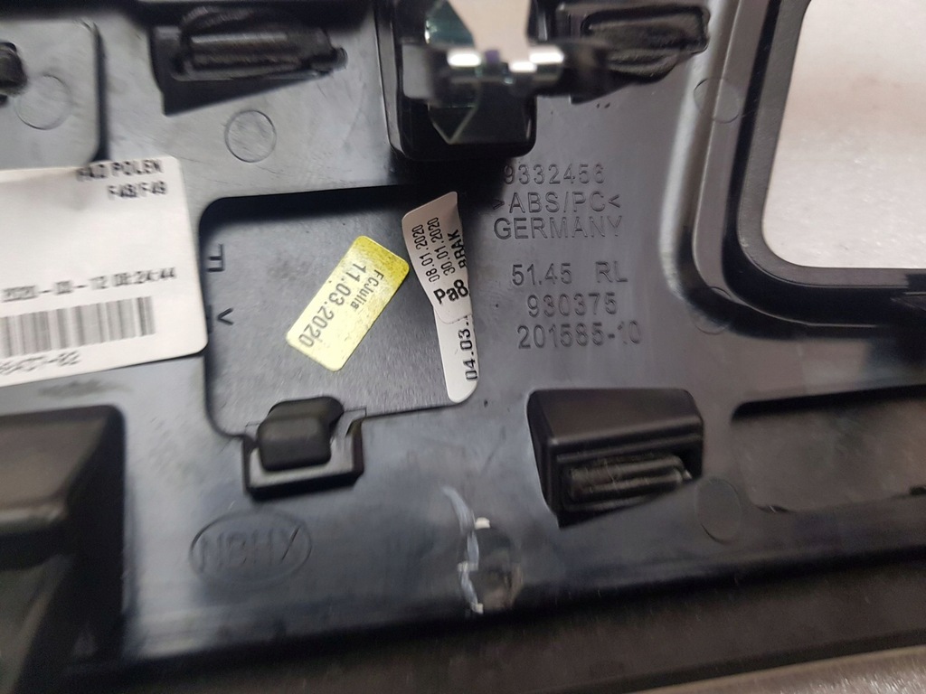 фото №7, Bmw x1 f48 f49 рамка бардачка панелі приладової панелі