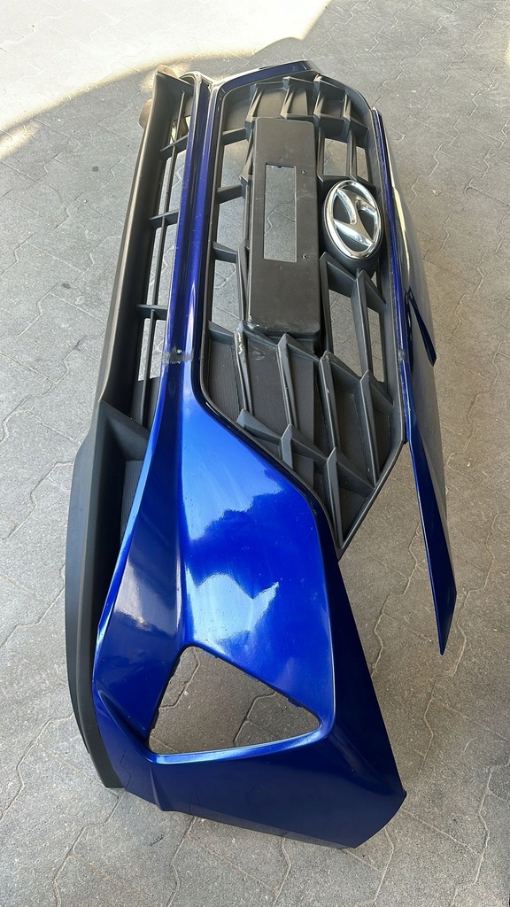 фото №3, Hyundai i20 2021- бампер перед передній