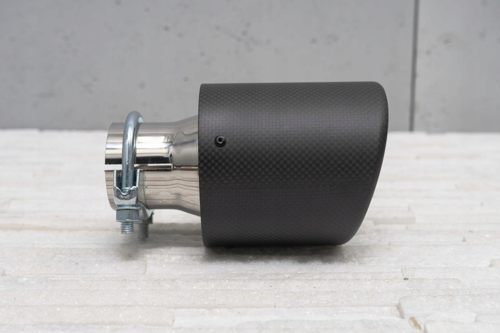 Тюнінгова наконечник вихлоп 2" 54 mm карбон в Україні