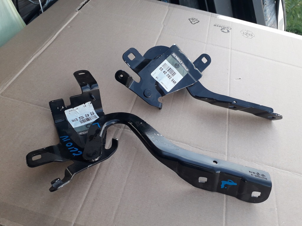 фото №2, Петлі капот renault clio iv комплект