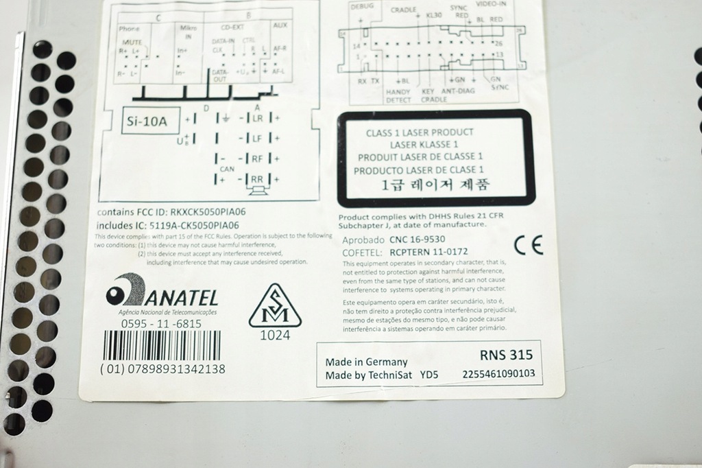 фото №3, Радио навигация seat leon altea rns 315 5p0035192d