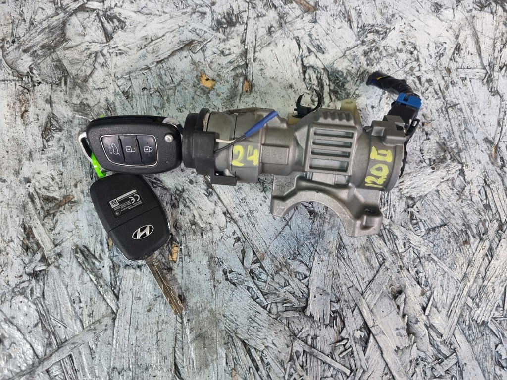 фото №1, Hyundai i20 ii 14-20 замок зажигания комплектная ключ