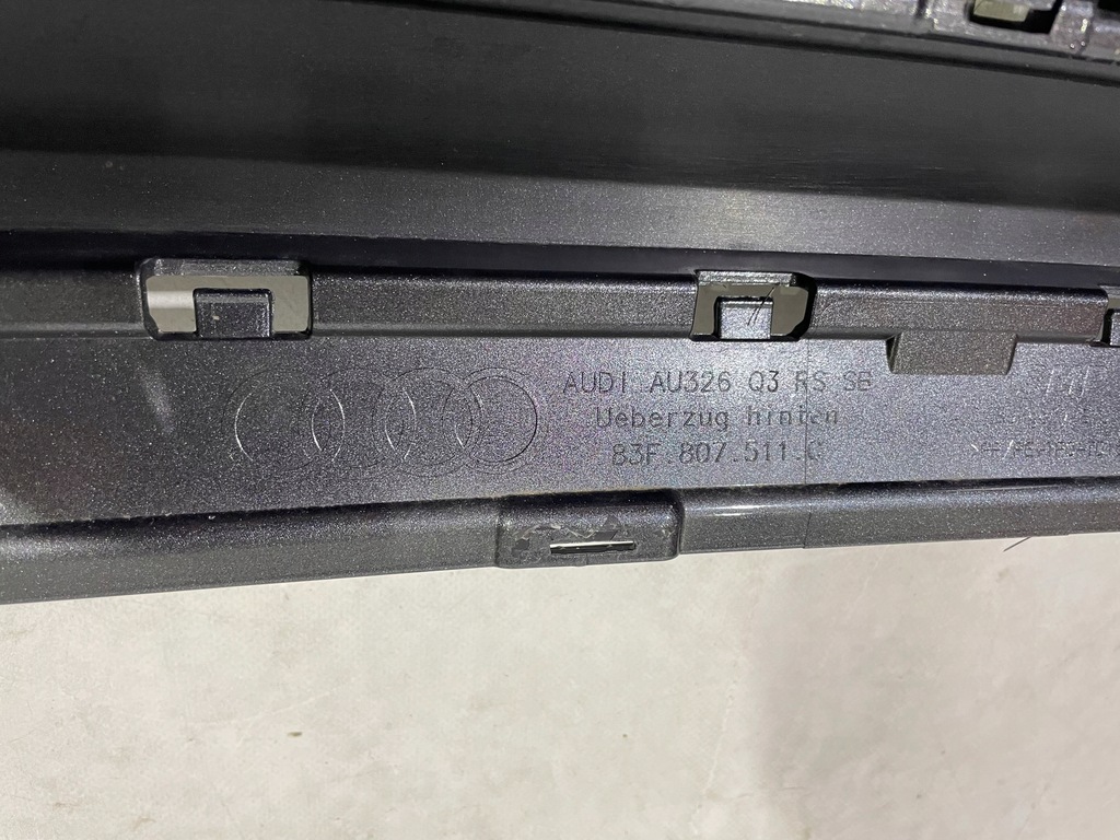 фото №11, Audi q3 rs rs q3 83f бампер задняя задний 2019-2022 r