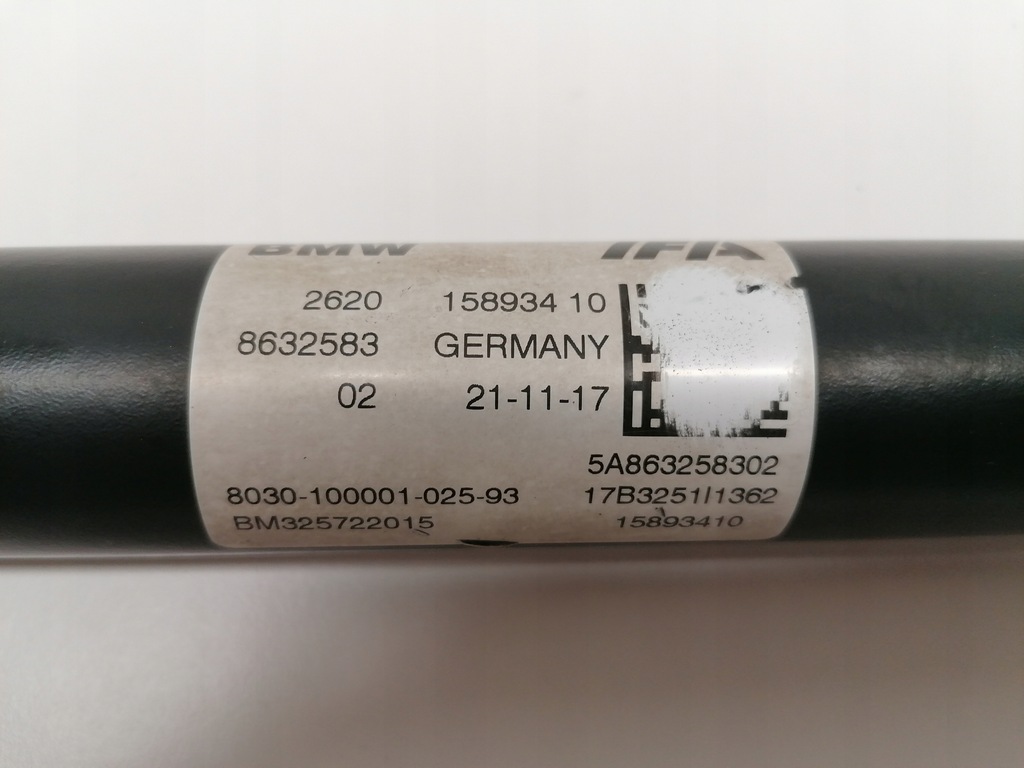 фото №5, Bmw x3 g01 wał приводной m40i 15893410 2017-