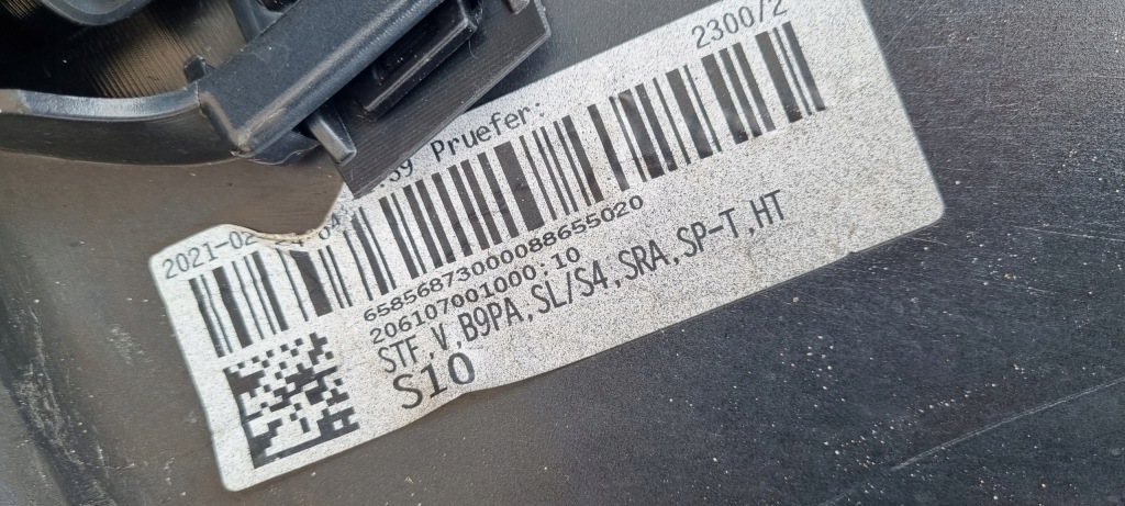 Audi a4 b9 s-line рестайлінг  бампер перед оригінал c219 Недорого