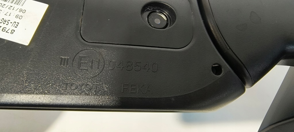 фото №10, Зеркало наружное правое камера 11 pin toyota c-hr 17-