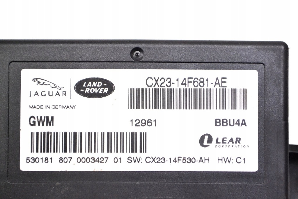 фото №5, Jaguar xf x250 2.2 d 2011 rhd модуль керуючий датчиком паркування pdc