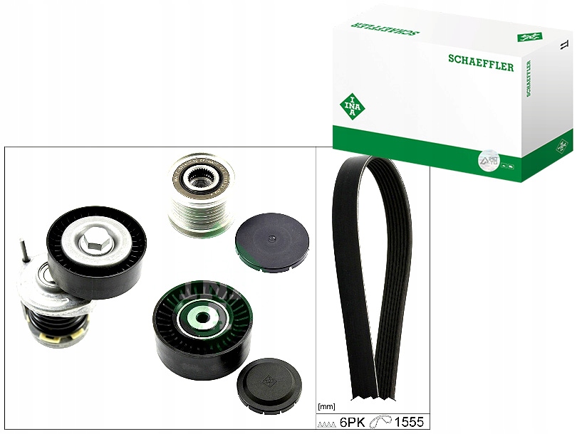 фото №1, Набір ремені багаторучейкових з ролики skoda scala vw amarok multivan