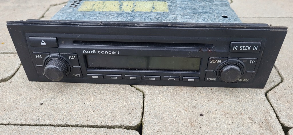 фото №1, Audi a4 b6 b7 радиопроигрыватель audi concert 1-din