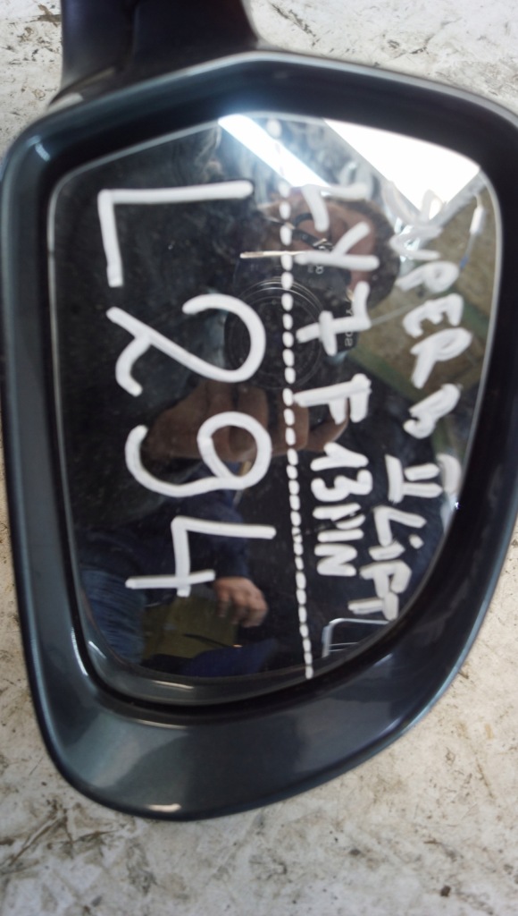 фото №7, Зеркало правое skoda superb ii lift lf7y 13 pin