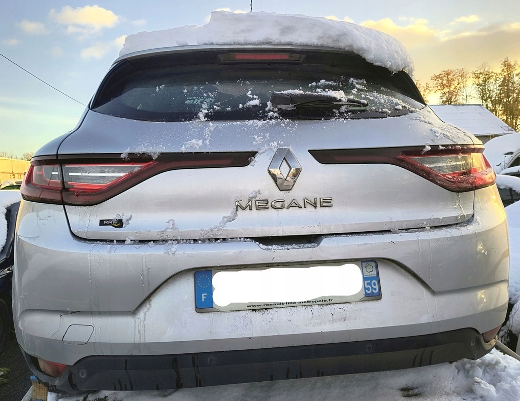 фото №12, Бампер kpl. 4xpdc датчики решітка решітка радіатора протитуманні фари джгут renault megane iv