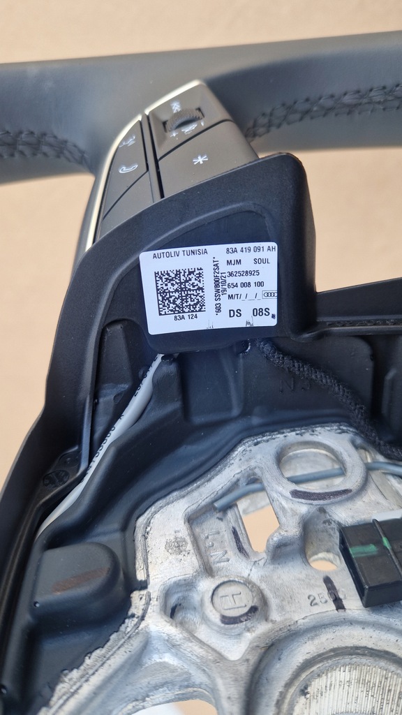 фото №5, Повітропровід audi q3 lift 83a419091ah шкіра nowa оригінал