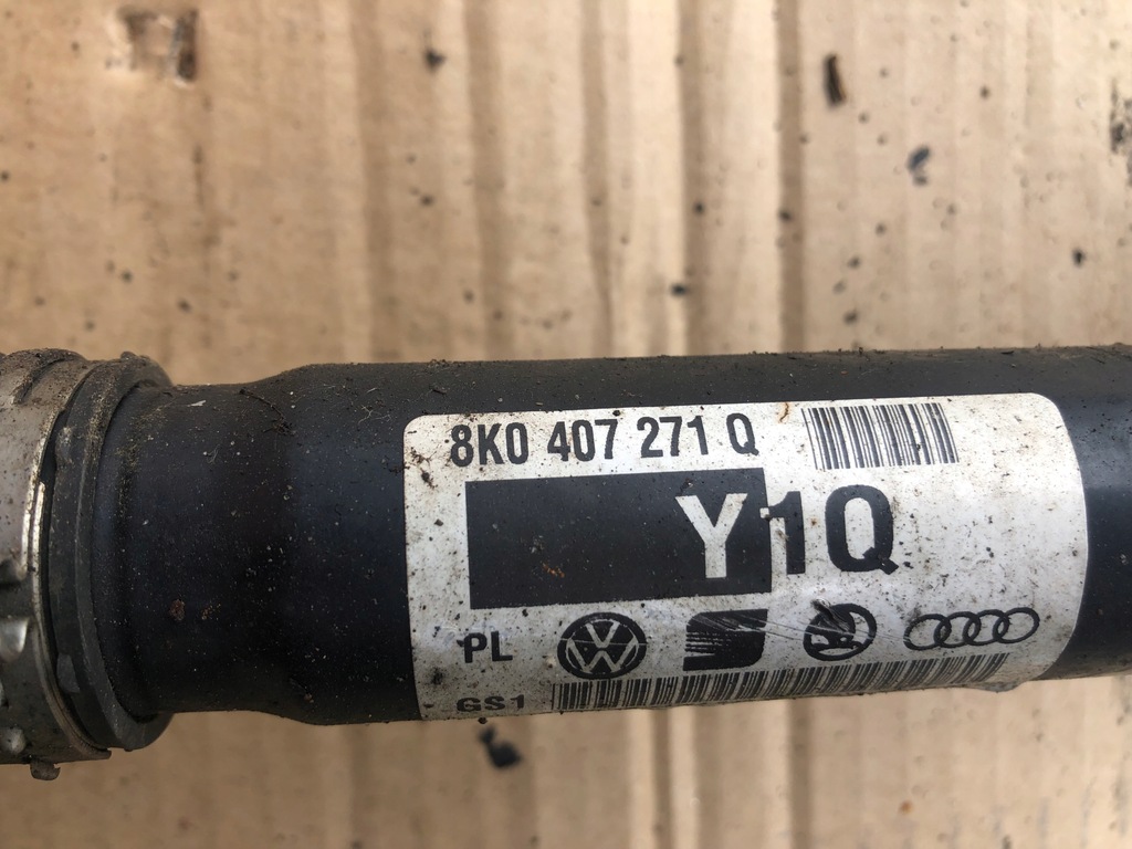 фото №5, Приводной вал левая правая audi a4 b8 8k0407271q