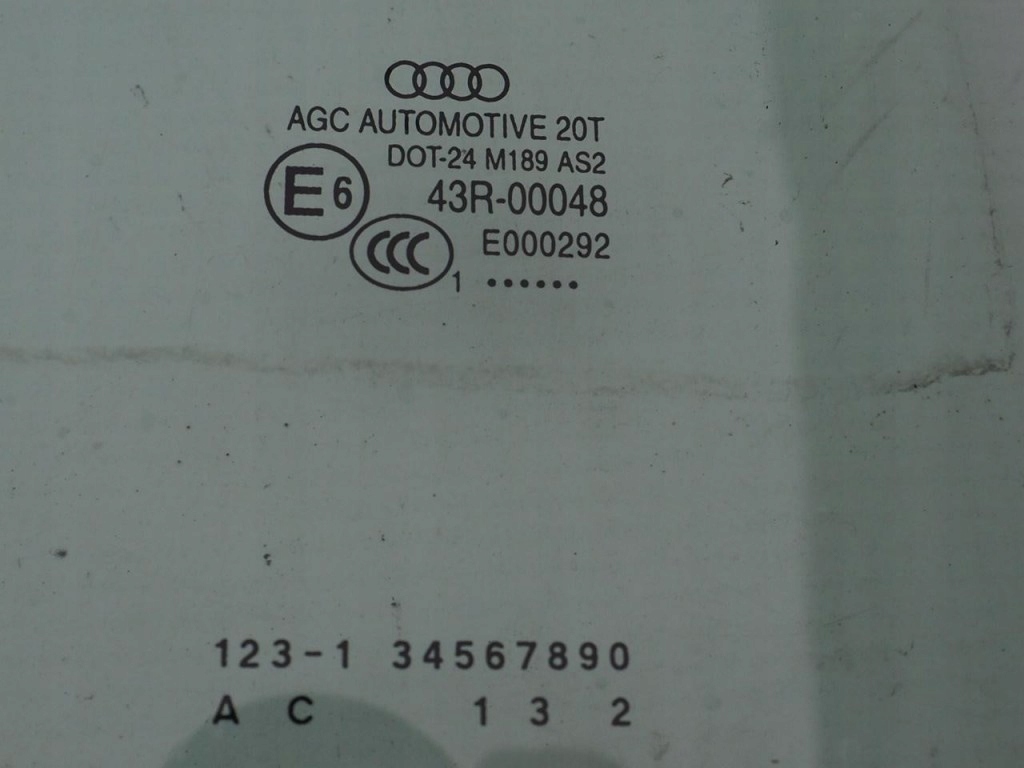 фото №2, Ap стекло дверь правый задняя audi q5 8r 2011 rok