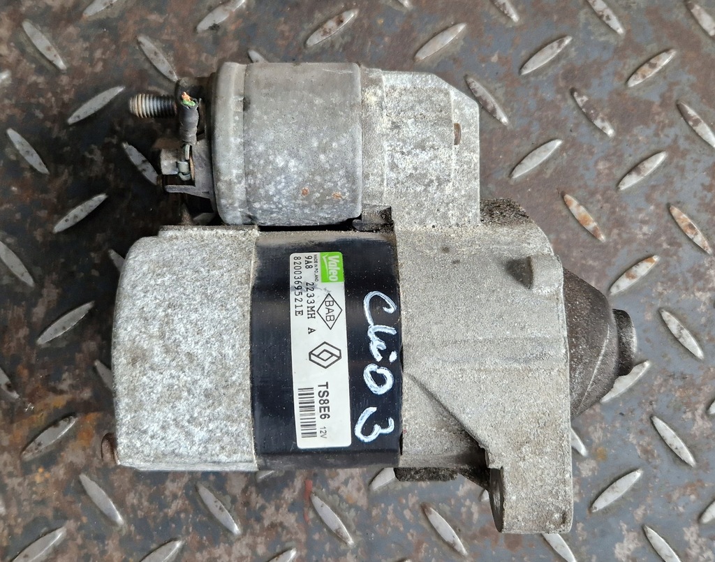 фото №1, Стартер renault clio iii 1.2 8200369521e