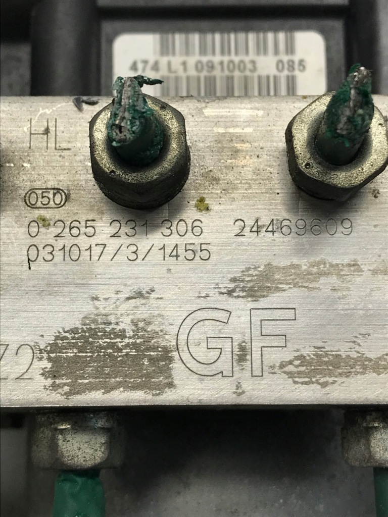 Блок управления насос abs 0265231306 0265800303 с Разборки