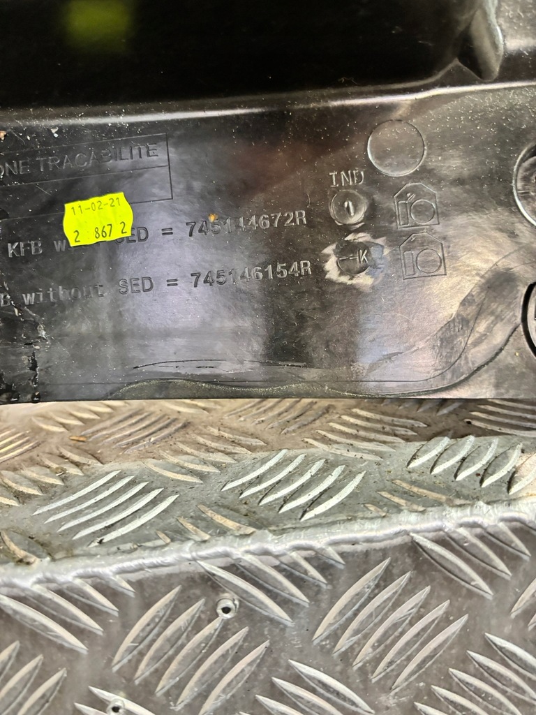 фото №6, Піддон підлога багажника багажника renault megane iv kombi 745144672r