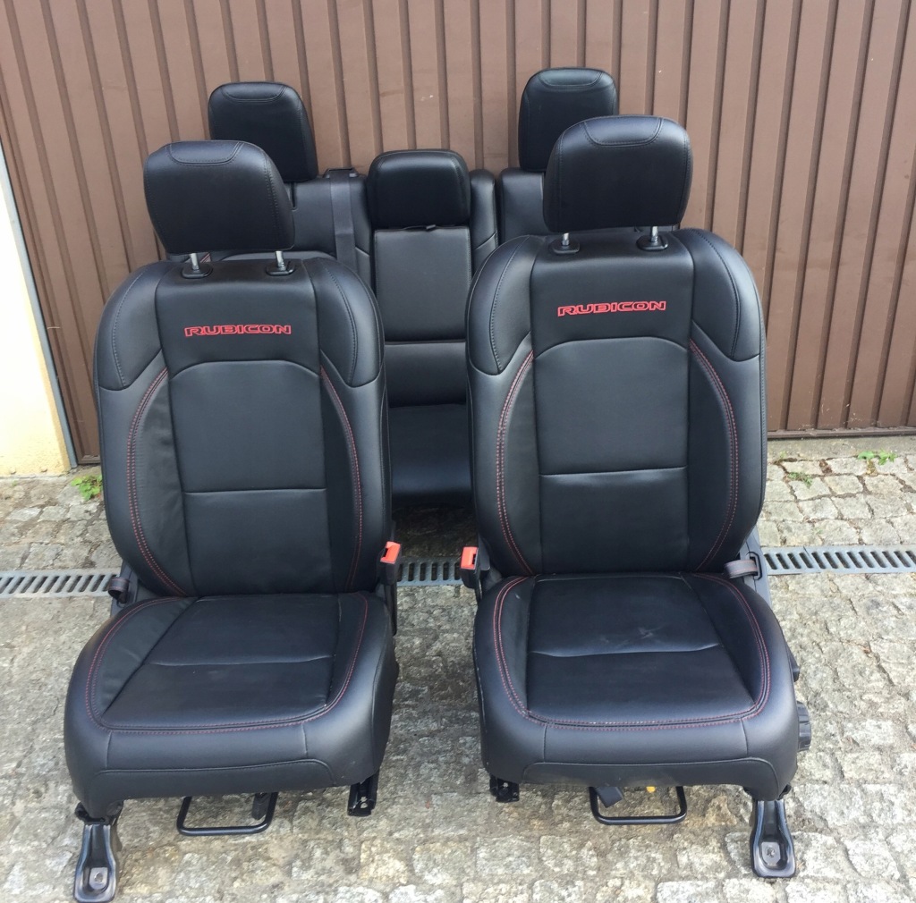 фото №1, Jeep wrangler jl 21 22 сидіння заднє сидіння шкіра rubikon