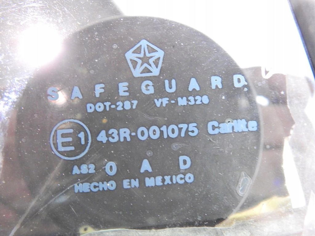 фото №5, Скло кузовна лівий задня jeep cherokee xj