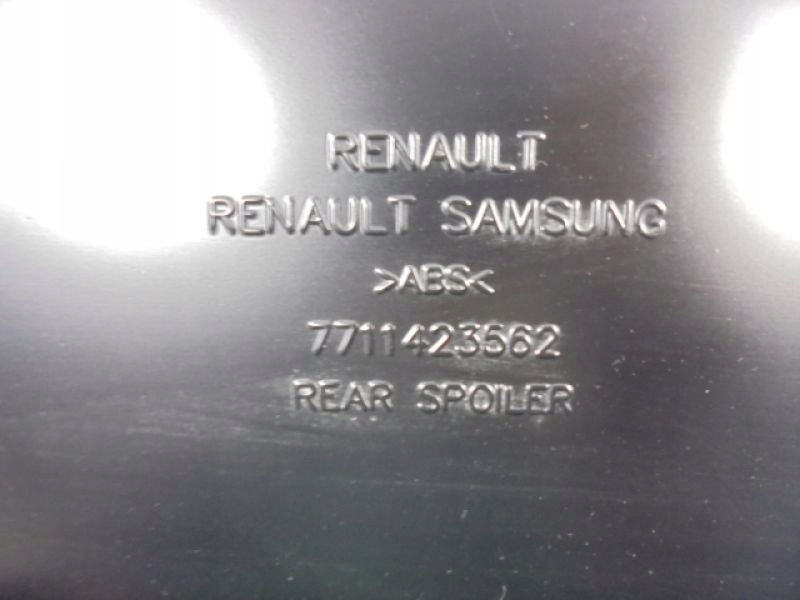 фото №2, Koleos i спойлер спойлер задня oryg