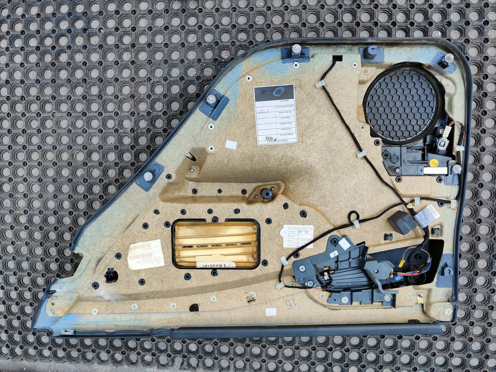 фото №10, Обшивка обшивки оббивка двері mercedes w220 eu комплект 4 штуки