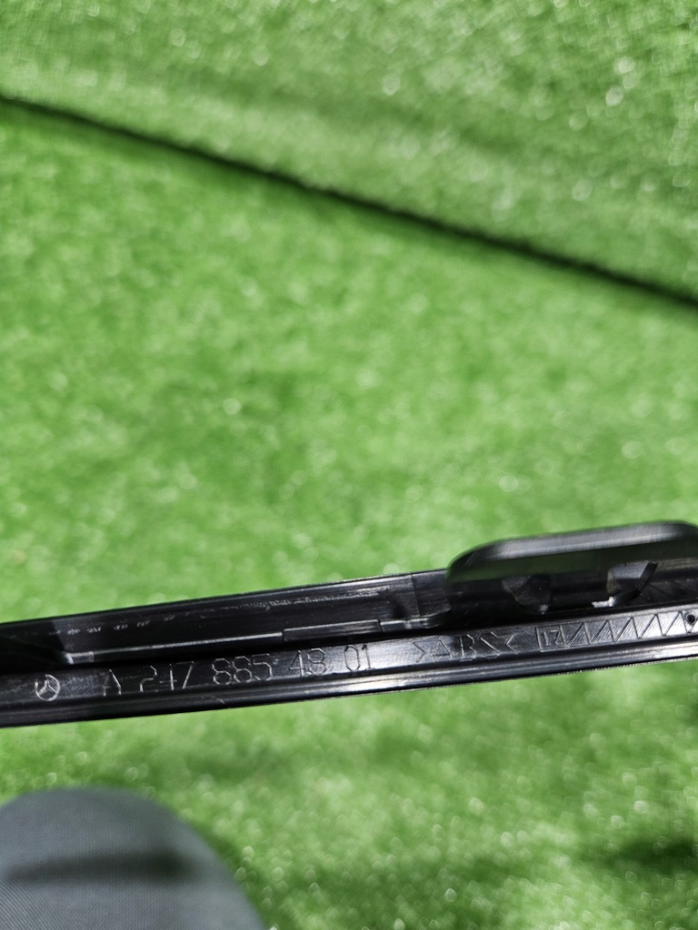 фото №9, Молдинг декоративна бампера перед a2478854801 czarna black