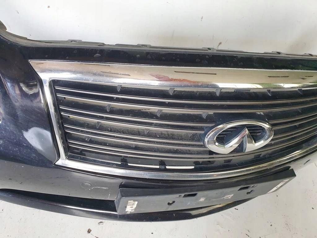 фото №10, Infiniti m iv m30 10-13r бампер перед решётка радиатора датчики решётка радиатора противотуманные фары kpl