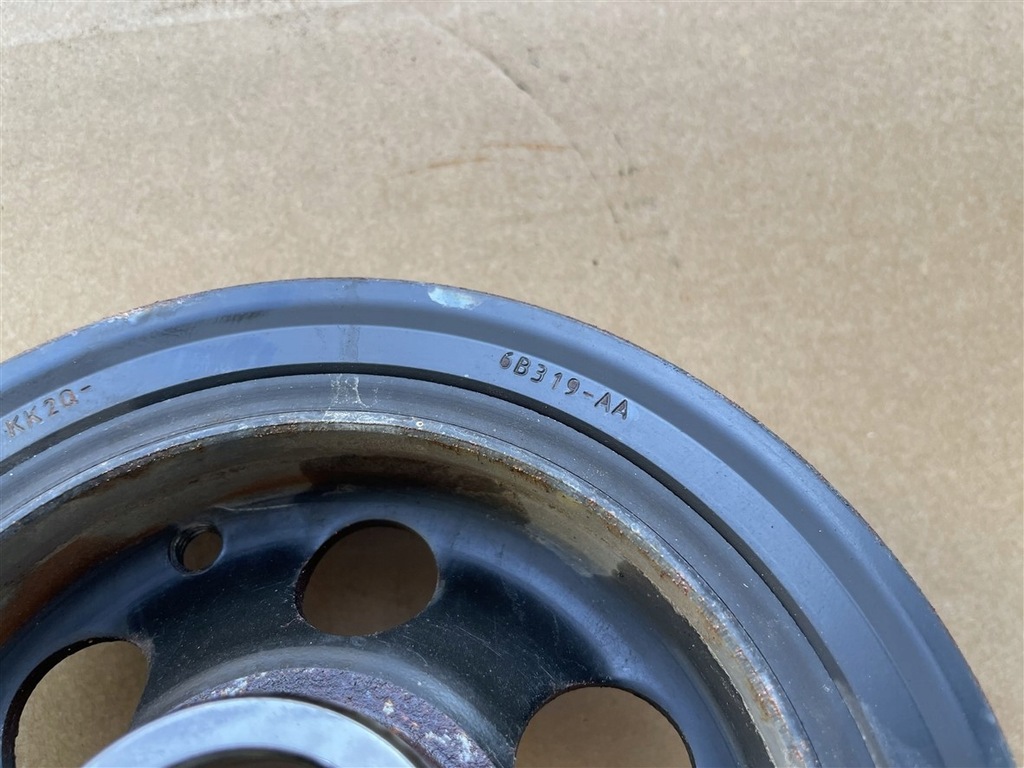 фото №8, Шкив na wał 2.0 ecoblue 16-23r transit mk8 ford custom 16-23 rok