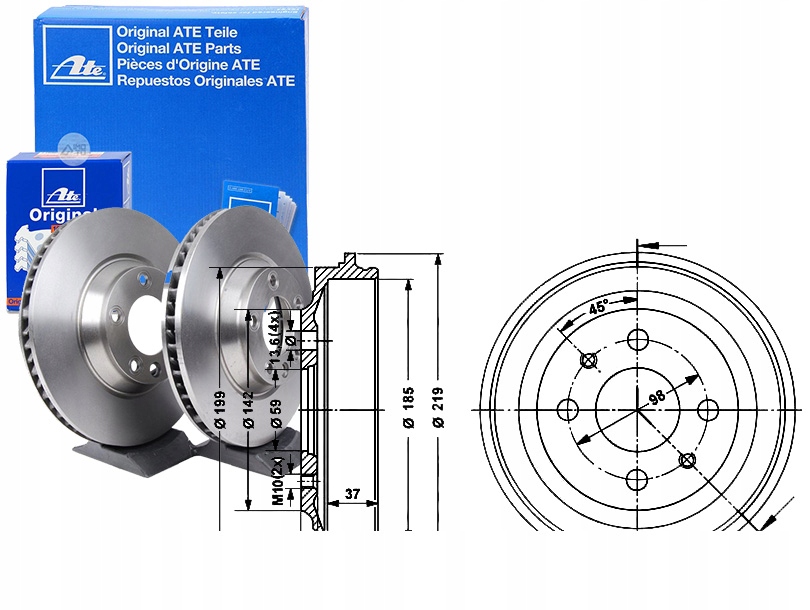 фото №1, Тормозные барабаны тормозные abarth ritmo fiat 126 127 cinquece
