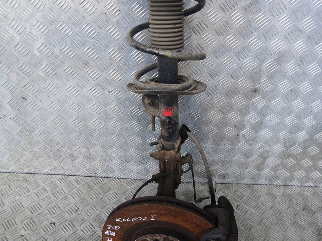 фото №3, Renault koleos i амортизационная стойка правый перед поворотный кулак правая 2.0 dci 2011r