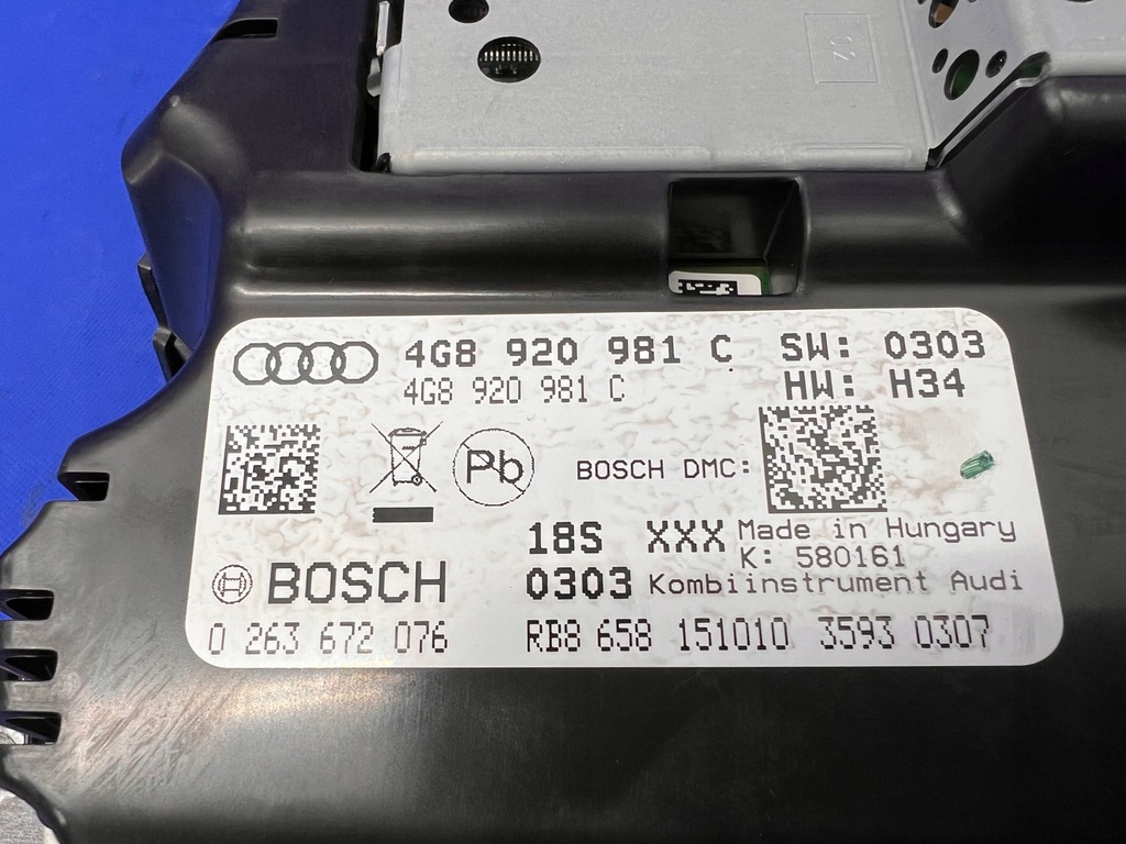 фото №6, Audi a6 a7 c7 4g 3.0 tdi счетчик приборы 4g8920981c uk 43